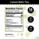 thumbnail image 3 of Bálsamo de limón orgánico Tea Buddha Teas, 18 bolsitas, 3 of 5