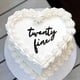 thumbnail image 3 of Cake Topper Snvpnyd Twenty Fine Birthday Party Black Acrílico, 3 of 5
