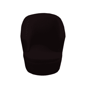 Mueblart - Poltrona Aurora Eco Cuero Negro