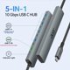 thumbnail image 2 of Concentrador USB‑C Acer 10 Gbps 4 puertos 100 W PD 61 cm, 2 of 9