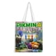 thumbnail image 1 of Pikmin Bolso de tela con estampado de lienzo para mujer, bolsa de compras reutilizable y estética, con cremallera interior, regalo para mujer, 35 × 40 cm., 1 of 6