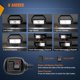 thumbnail image 4 of Barra de Luz LED Nilight 16 cm Spot Flood Combo 12 V/24 V, 4 of 9