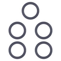 Bothyi - Kits De Juntas Tóricas De Goma Para Sellos De Pistón De Compresor, Anillo De Pistón De Bomba De Aire Profesional, 5 Piezas, 550 W, Color Negro