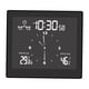 thumbnail image 2 of Reloj De Ducha LCD Digital De Pared De Escritorio, Pantalla LCD De Temperatura Y Humedad, Color Negro, 2 of 5