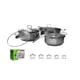 thumbnail image 3 of Set de Juego De Ollas Batería De Cocina Set 10 Pcs Acero Inoxidable, 3 of 5