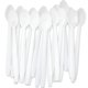 thumbnail image 1 of Cucharas para helado Avant Grub, extra largas y resistentes, blancas, 20 cm, 100 unidades, 1 of 7