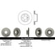 thumbnail image 2 of Disco Freno para auto BMW 120i 2004-2013 Delantero, 2 of 2
