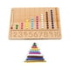 thumbnail image 4 of Tablero De Rastreo Montessori, Tablero De Práctica De Escritura, Juguete Preescolar Para Niños, Cuentas De Cuerda, 4 of 4