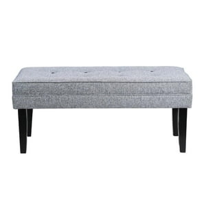 Máxima Design - Banqueta Style Gris Omega Capitoné 100X40X40