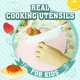 thumbnail image 5 of Set de cocina y repostería JoyTown Kids con estuche de almacenamiento, 35 piezas, 5 of 7