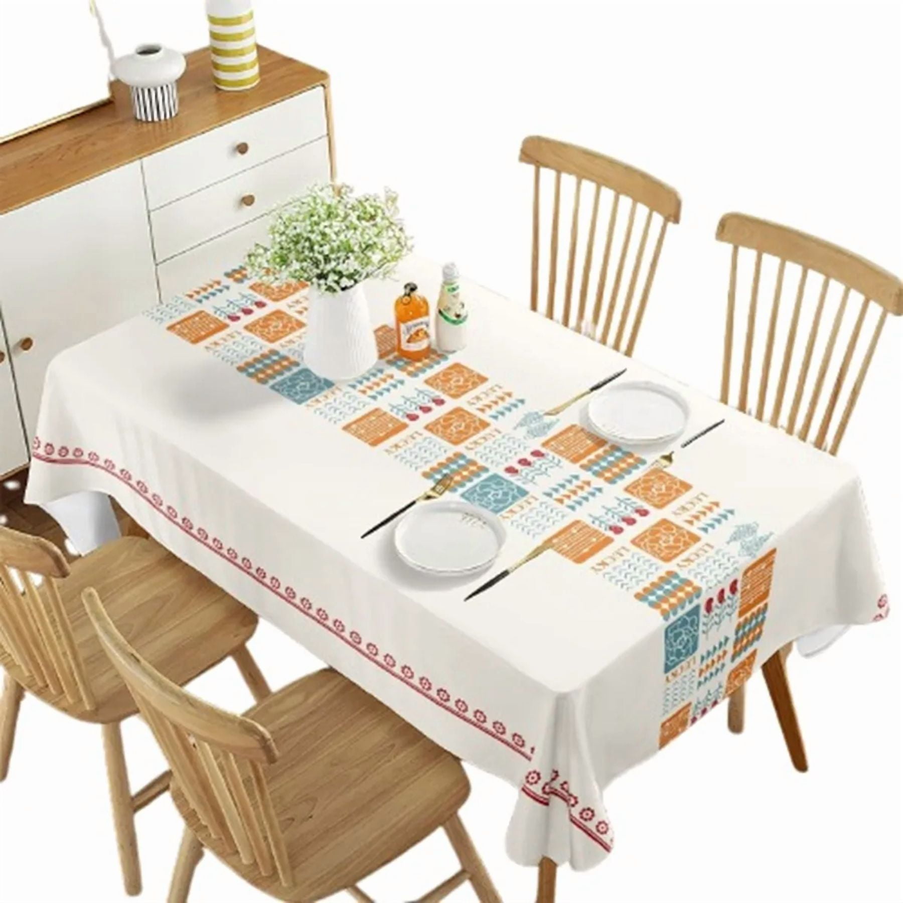 Genérico - Mantel Antimanchas Rectangular 140x220