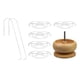 thumbnail image 5 of Bead Spinner Bowl Bead Stringer Bead Bowls Kit Para Clay Beads Art Crafts DIY Curved Needle, 5 of 5
