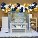 thumbnail image 5 of Kit de guirnalda de globos azules, confeti azul marino, arco de globos blancos para decoración de fiestas, bodas y cumpleaños., 5 of 5