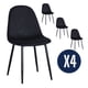 thumbnail image 1 of Pack 4 Sillas Negras Patas Metalicas Sparta, 1 of 7