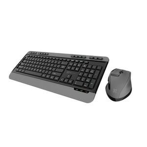 Klip Xtreme - Klipxtreme Kit Teclado Mouse Inalambrico Kbk-520 Negro