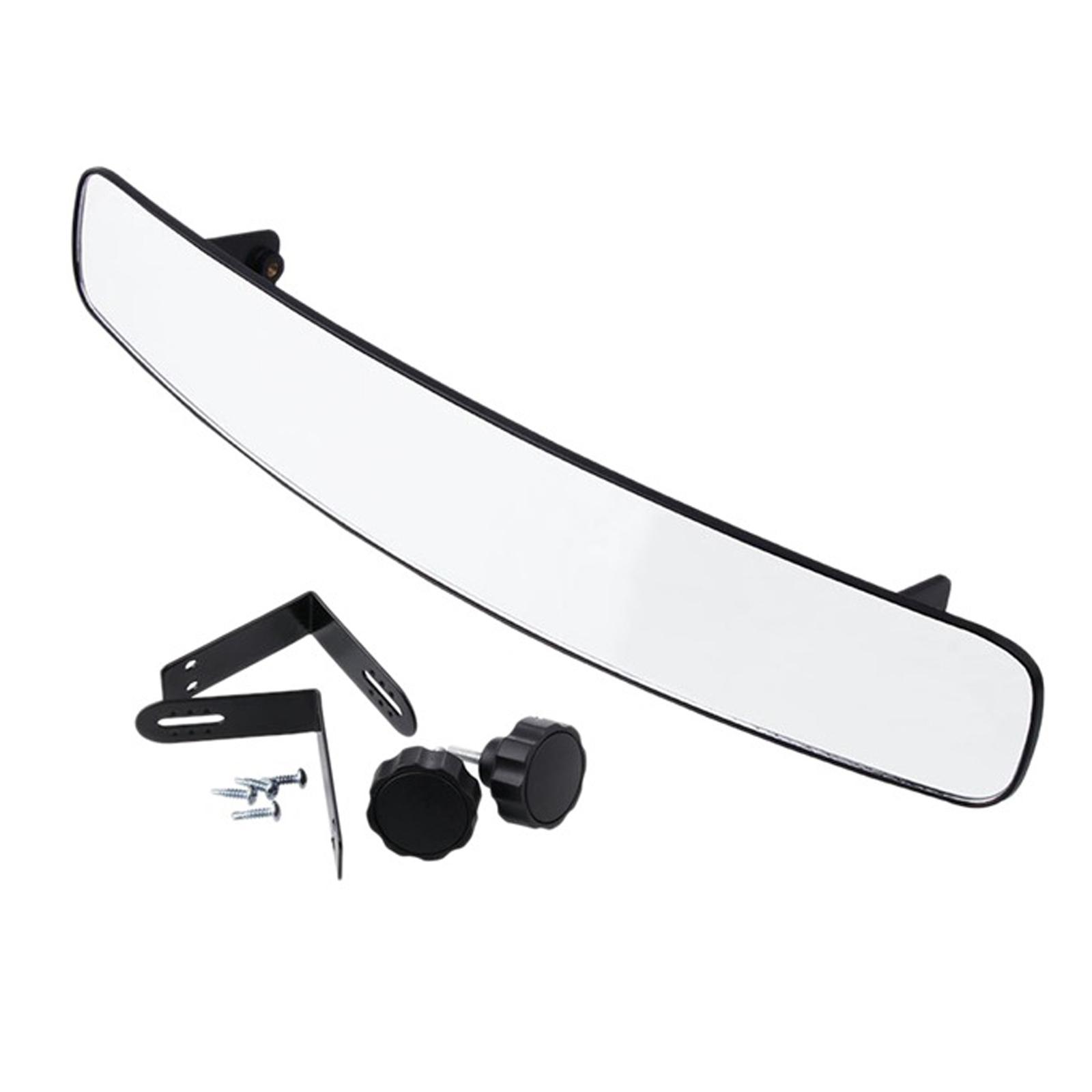 Magideal - Carrito De Golf Con Espejo Amplio Para Vehículos Todoterreno - Accesorio De Visión Panorámica Para Utv Y Atv