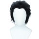 thumbnail image 1 of Peluca de cosplay Linfairy para Halloween, corta y recta, color negro, 1 of 5