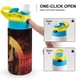 thumbnail image 4 of Pecadores Botella de Agua con Tapa Pop Top de Un Toque, Acero Inoxidable, a Prueba de Fugas, para Deportes, Botella Infantil azul 12 oz, 4 of 6