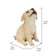 thumbnail image 5 of Figurine Hi-Line Gift Ltd., cachorro labrador amarillo aullando, 5 of 7