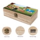 thumbnail image 3 of Caja Organizadora de Madera Rústica Desmarcar El Bebé Jefazo 3, 3 of 6