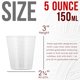 thumbnail image 3 of Vasos Medidores Pouring Masters 150 ml Pack de 50 + Palitos, 3 of 6