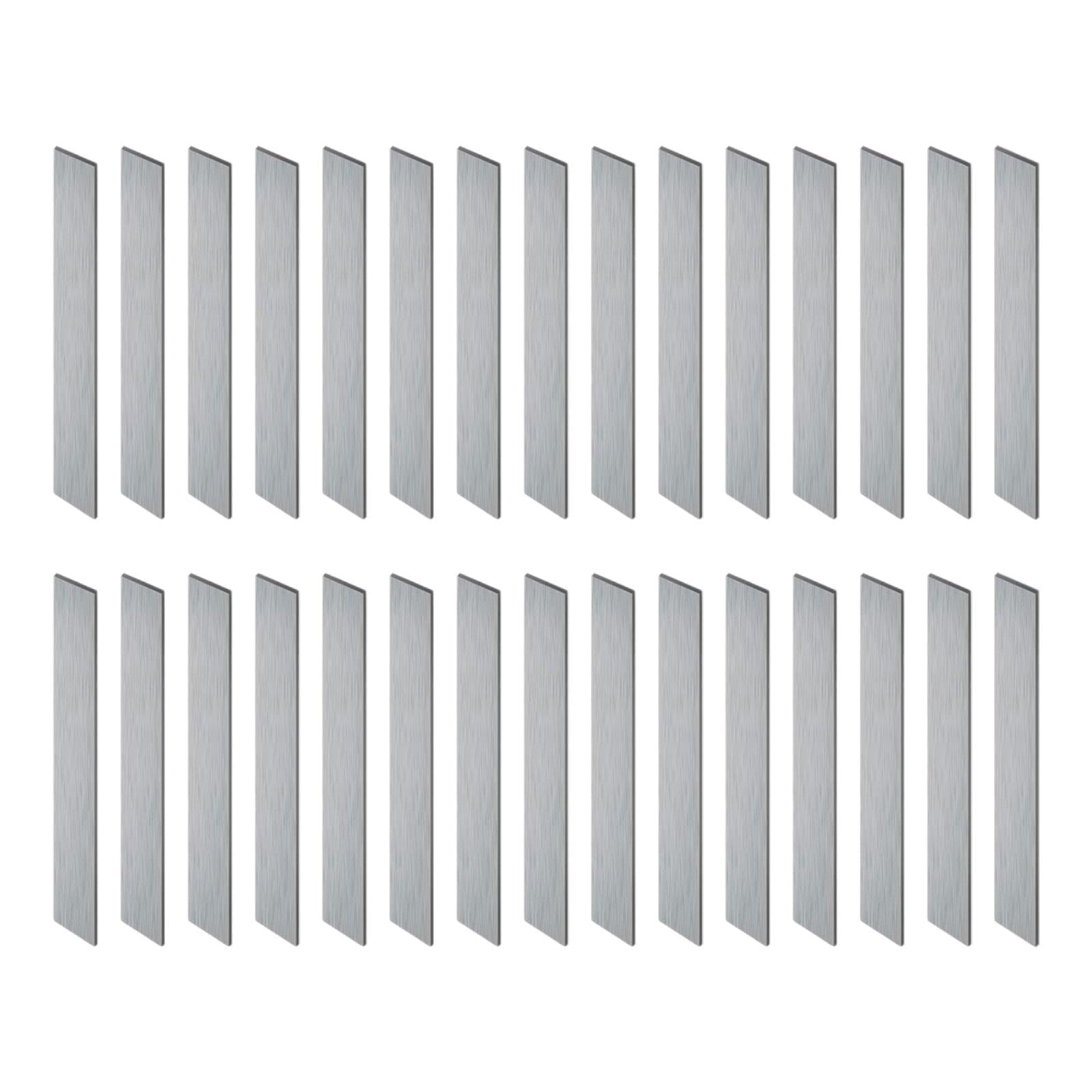 Magideal - Pesas Para Plantas De Acuario Anclajes Soportes Para Plantas De Acuario Tiras De Metal Planta 30 Uds.