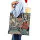 thumbnail image 4 of Spy × Family Bolso de tela con estampado de lienzo para mujer, bolsa de compras reutilizable y estética, con cremallera interior, regalo para mujer, 35 × 40 cm., 4 of 6