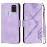Funda Foxdock Para Samsung Galaxy A21S – Tipo Libro Con Soporte, Billetera, Correa Y Diseño Elegante