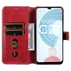 thumbnail image 4 of Funda Billetera para Realme C21 con Porta Tarjetas y Soporte Ajustable Rojo, 4 of 6