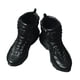 thumbnail image 1 of Escala 1:12, Zapatos De Soldado Masculino, Figuras De Mu?ecas, Accesorio Para Cuerpo De Figuras De 6 Pulgadas, Negro, 1 of 5