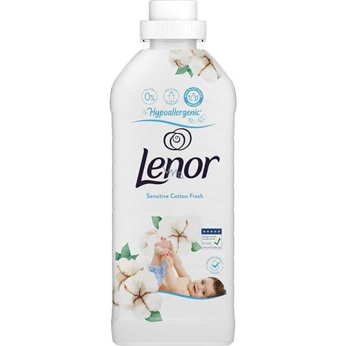 Suavizante Líquido Sensitive Cotton Fresh Lenor 810 ml