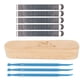thumbnail image 3 of 5 Clips Para Dobladillo De 3 Pulgadas Con Platina De Madera Para Prensar Costuras, Herramientas De Costura, Pantalones, 3 of 5