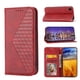 thumbnail image 3 of Funda Flip FOXDOCK para iPhone XR , Estilo Billetera con Diseño Rombo, Correa de Mano y Soporte, Uso Diario, 3 of 5