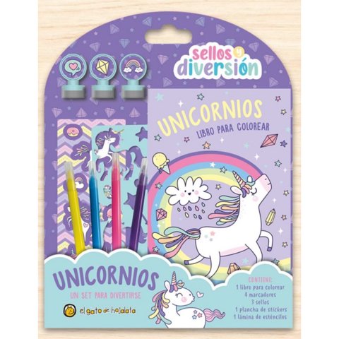 Editorial Guadal Unicornios Sellos Y Diversion