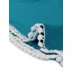 thumbnail image 5 of INSPIRE CHIC Conjunto de Pijama de Mezcla de Rayón para Mujer, Camiseta de Manga Corta Suave con Pantalones Capri de Cintura Elástica, Ropa de Dormir para Primavera Verano M Verde Pavo Real, 5 of 6