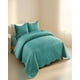 thumbnail image 4 of Cubrecama De Verano Quilt King Con Relieve Color Turquesa, 4 of 4