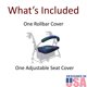 thumbnail image 3 of Juego de fundas para asiento y respaldo Rollator Crutcheze Peacock, 3 of 6