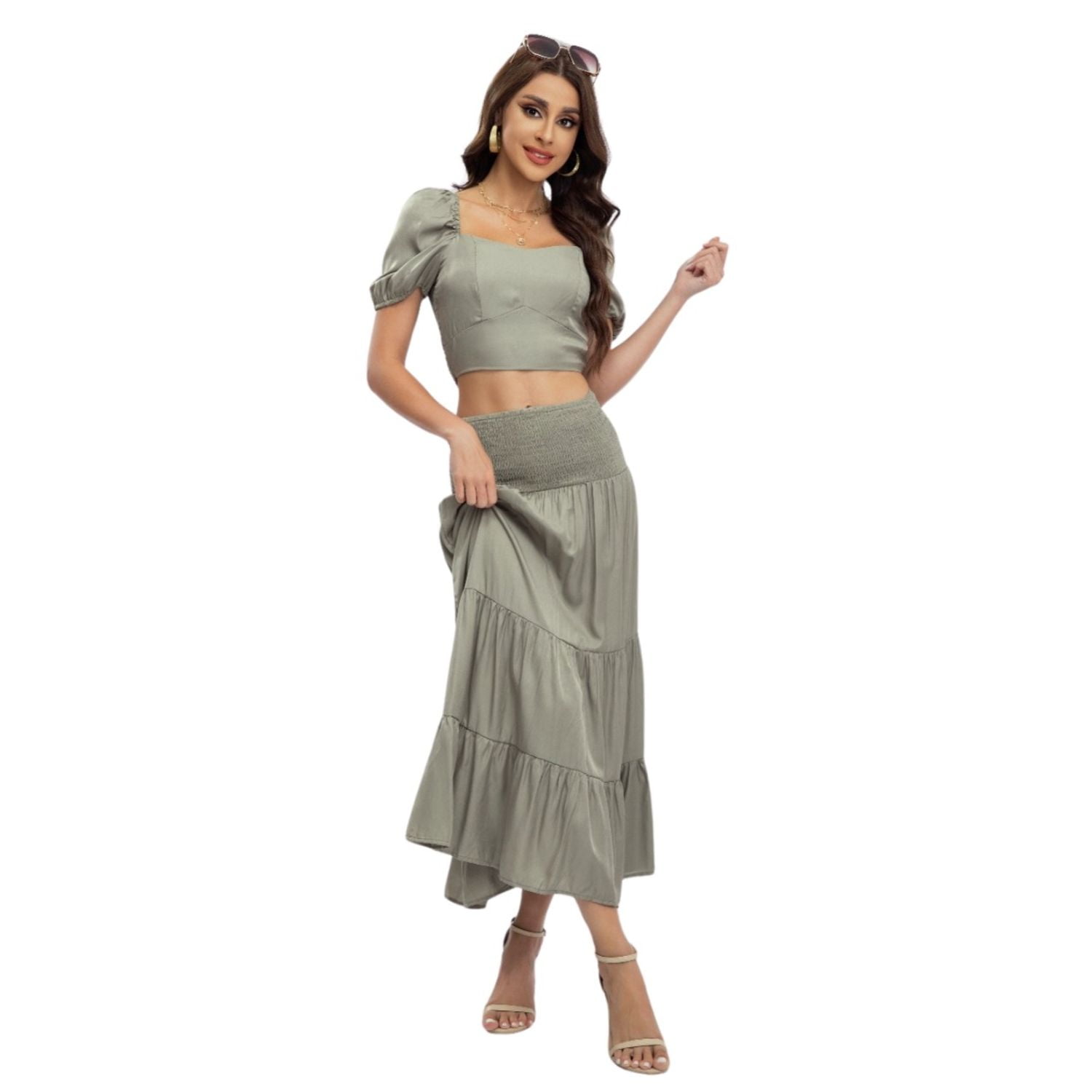 Likeshop - Conjunto Premium Dos Piezas Primavera Verano Mujer 289