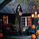 thumbnail image 1 of Decoración de Halloween HOMCOM de 130 cm: Parca tocando guitarra, 1 of 9