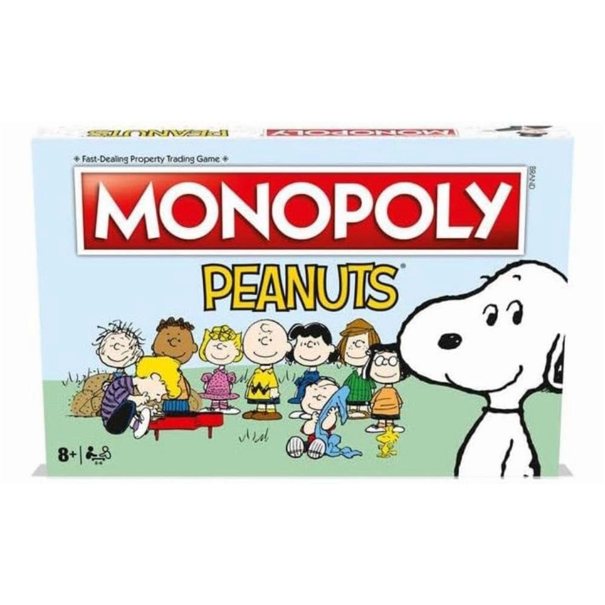 Winning Moves Games - Juego De Mesa Winning Moves Peanuts Monopoly Age 8+