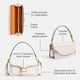 thumbnail image 3 of Bolso de hombro Coach de piel granulada pulida Tabby 20 Chalk, 3 of 6