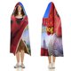 thumbnail image 3 of Clifford, el Gran Perro Rojo Manta Capa con Capucha Anti-Bolitas, Manta de Lana Ártica Suave, Manta Portátil de Felpa Ligera y Lujosa, Poncho para Siesta en Casa y Oficina, 100*130cm, 3 of 6