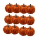 thumbnail image 5 of 12 Calabazas Artificiales De Terciopelo Decorativas Para El Hogar, Mini Decoraciones Navideñas De Otoño, Sin Cordón, 5 of 5