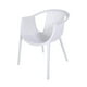 thumbnail image 2 of Silla Terraza Blanca, 2 of 3