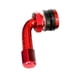 thumbnail image 1 of cnc aluminio motocicleta scooter llanta rueda aire neumático neumático válvula vástago rojo, 1 of 4