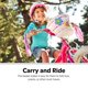 thumbnail image 2 of Cesta De Bicicleta Para Niños Con Flores Iluminadas Y Manillar, 2 of 7