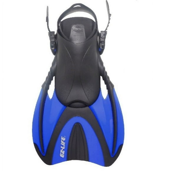 Aletas Bodybord Natacion Microfin Talla40-44 Regulable Azul