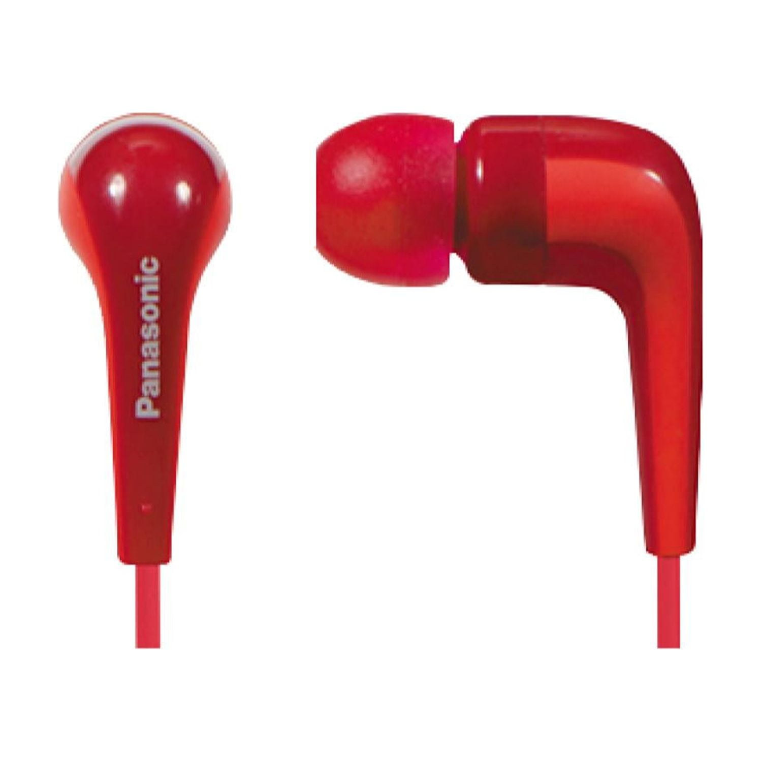 Panasonic - Audifonos In Ear Jack 3.5mm 1.2m Rojo Rp-hje140