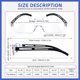 thumbnail image 4 of Gafas de Lectura Ryegis +3.5 con Filtro de Luz Azul – Pack de 4, 4 of 6