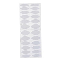 Ioensy - Manicura Francesa Nail Stickers Mold Nail Forms Dual Sticker Para Stencil Tools Style C